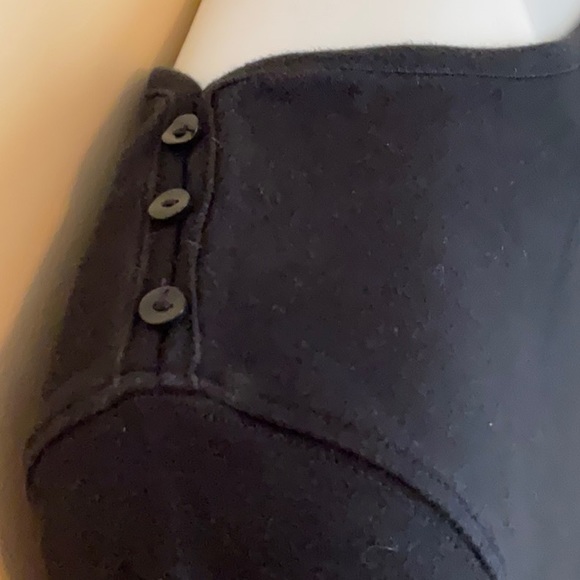 Westbound Size XL Black 3/4 Sleeve Tunic - Picture 6 of 8